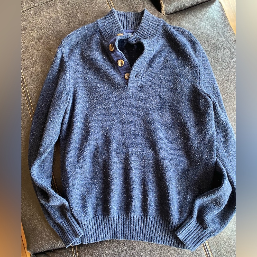 Izod Men's Blue Sweater